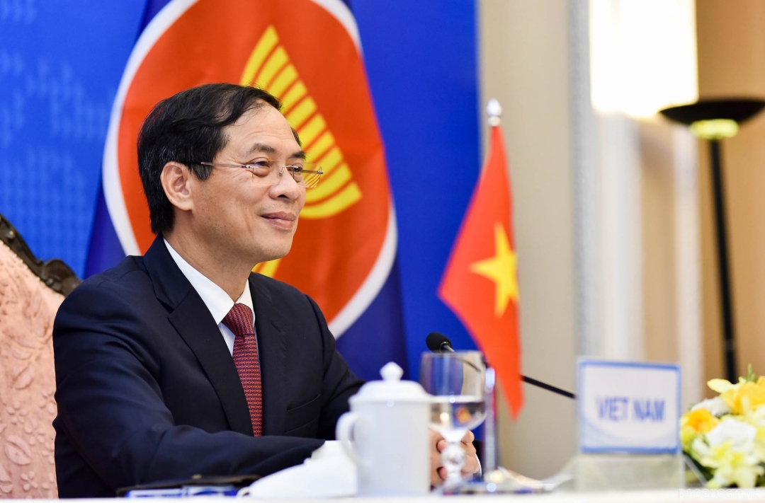Bộ trưởng Ngoại giao Bùi Thanh Sơn. (Ảnh: Nguyễn Hồng/Thế giới&Việt Nam)