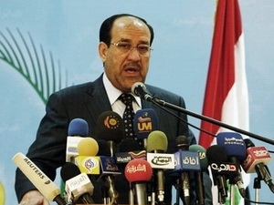 Trong một thông báo được phát trên truyền hình cả nước, Thủ tướng Iraq Nouri al-Maliki đã đặt nước này trong tình trạng báo động khủng bố cao nhất, đồng thời cảnh báo các âm mưu reo rắc sợ hãi và hỗn loạn khi quân đội Mỹ chính thức rút lực lượng chiến đấu ở Iraq vào cuối tháng này.