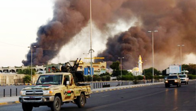 Libya sau cuộc chiến chắc chắn sẽ chưa yên bình.     (nguồn: Internet)