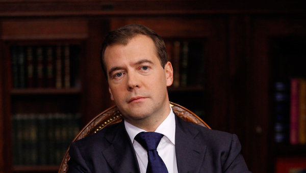 Tổng thống Nga Dmitry Medvedev