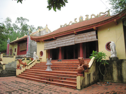 Đền thờ danh tướng Yết Kiêu ở xã Kênh Giang, thị xã Chí Linh (Hải Dương). Ảnh: T.L 