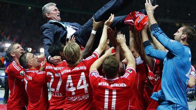 lời chia tay không thể ngọt ngào hơn của HLV Jupp Heynckes, người sẽ nhượng lại vị trí dẫn dắt Bayern Munich cho Pep Guardiola từ tháng 7 tới