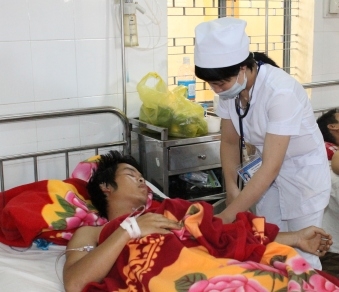 Bệnh nhân Hứa Văn Lâm đã hồi phục sau phẫu thuật.