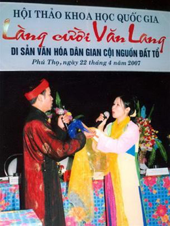 Hội thảo về làng cười Văn Lang.