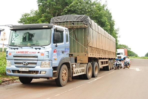 Công ty TNHH Vận tải An Phước là một trong những doanh nghiệp vận tải hàng hóa có số đầu xe lớn của tỉnh. 