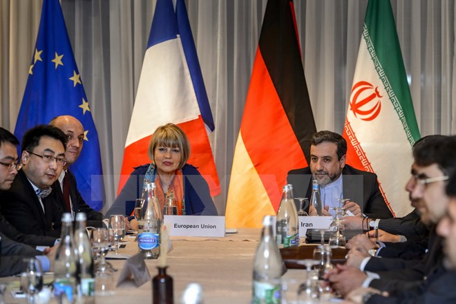 Một cuộc đàm phán về vấn đề hạt nhân Iran. (Nguồn: AFP/TTXVN)