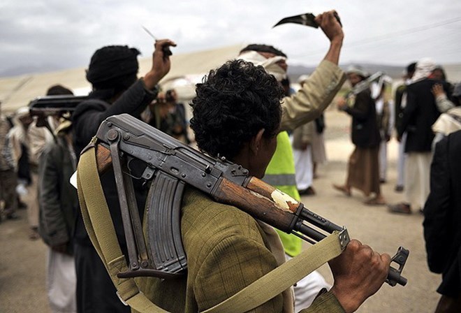 Phiến quân Hồi giáo dòng Shi'ite Houthi đã chiếm Taiz. (Nguồn: aa.com.tr)