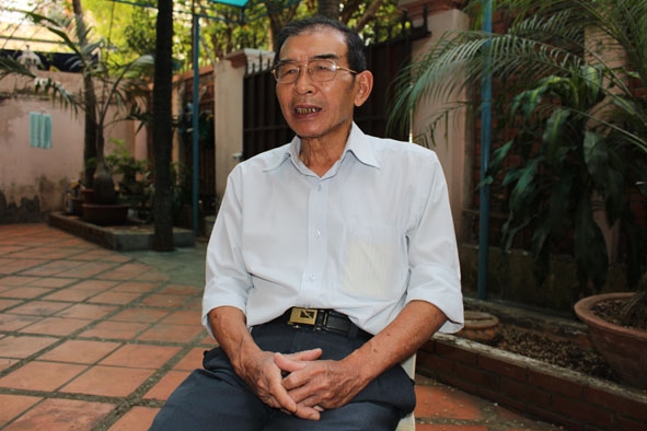 Ông Nguyễn An Vinh, nguyên Bí thư Tỉnh ủy.