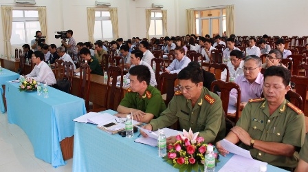 Các đại biểu tham dự buổi họp báo