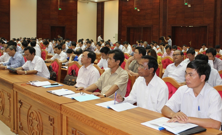Đông đảo các đại biểu tham dự Hội nghị tập huấn