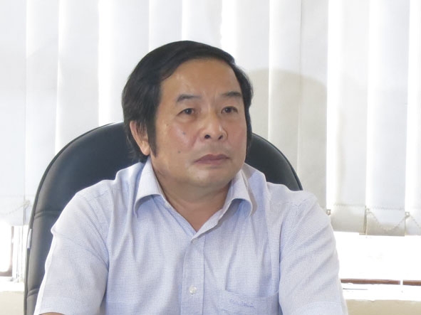 Giám đốc Sở Tư pháp Nguyễn Minh Thuận.
