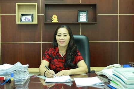 Bà Nguyễn Thị Xuân, Phó Giám đốc BHXH tỉnh