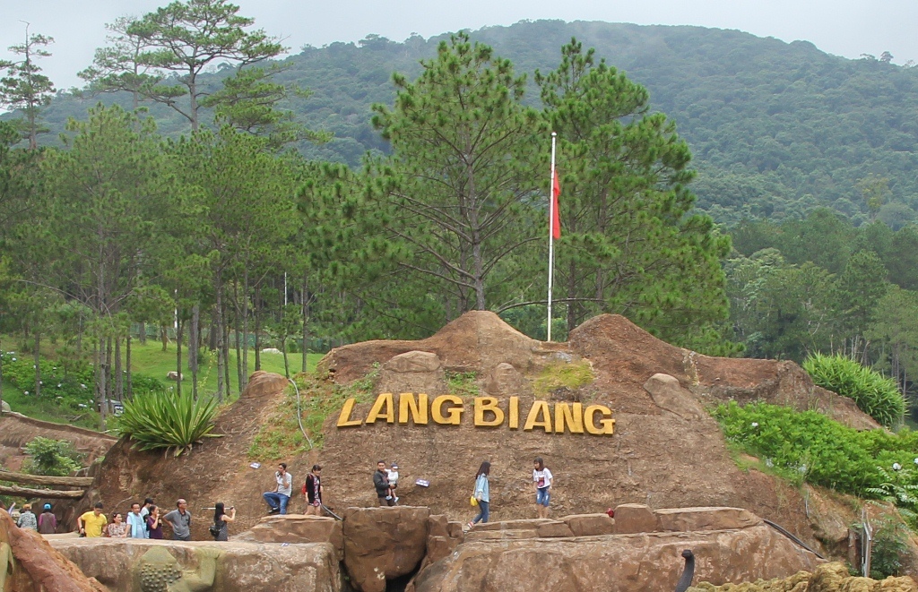 Mô phỏng Đỉnh Langbiang 