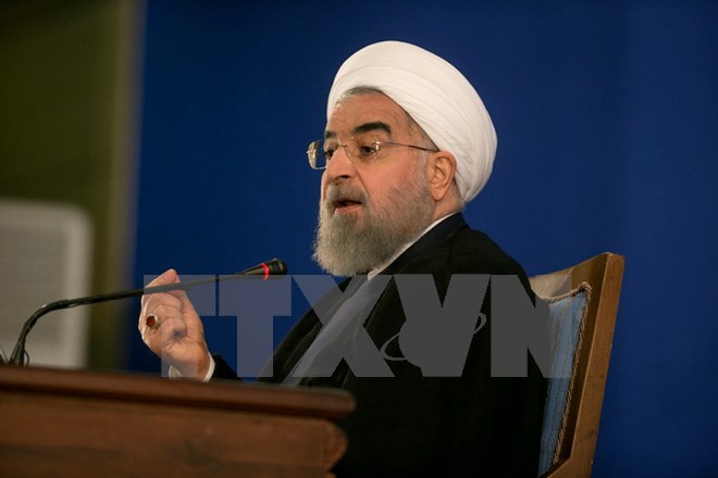 Tổng thống Iran Hassan Rouhani. (Nguồn: THX/TTXVN)