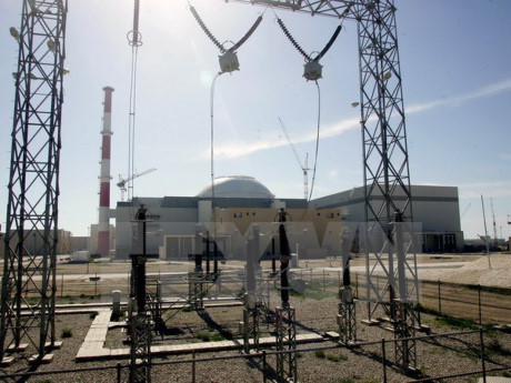 Toàn cảnh nhà máy điện hạt nhân Busher ở miền nam Iran. (Nguồn: AFP/TTXVN).