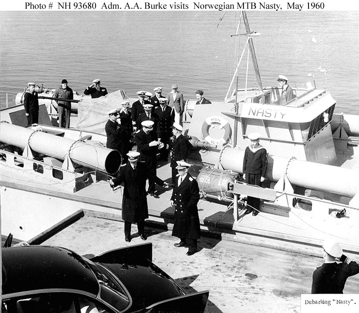 Đội tàu tuần tra nhanh của Na Uy được Mỹ mua để chống lại chống lại Bắc Việt Nam.