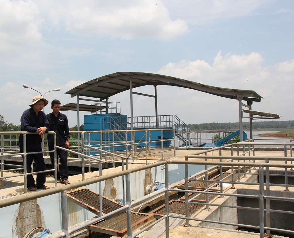 Nhà máy nước Ea Chu Káp của Công ty TNHH MTV Cấp nước và Đầu tư xây dựng Đắk Lắk