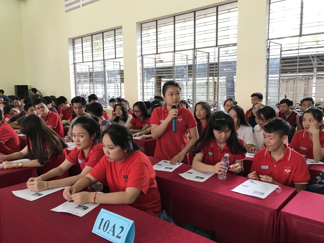 Học sinh Trường  Tiểu học, THCS & THPT Victory tham gia buổi sinh hoạt ngoại khóa 