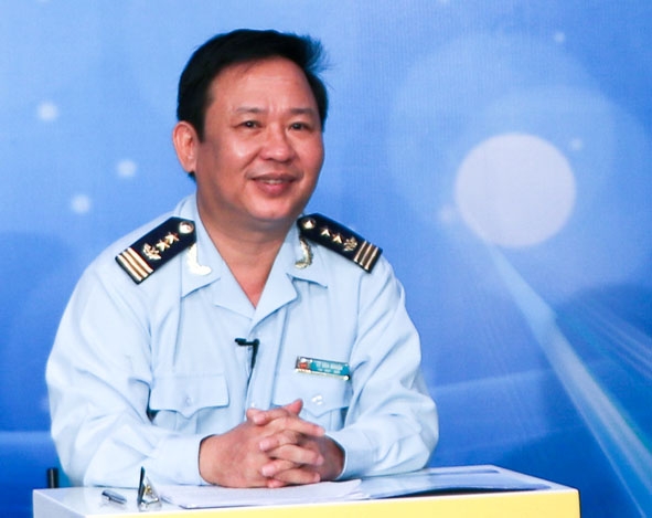 Cục trưởng Cục Hải quan Đắk Lắk Lê Văn Nhuận.