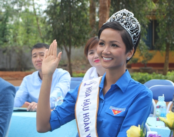 Hoa hậu Hoàn vũ Việt Nam H'Hen Niê.