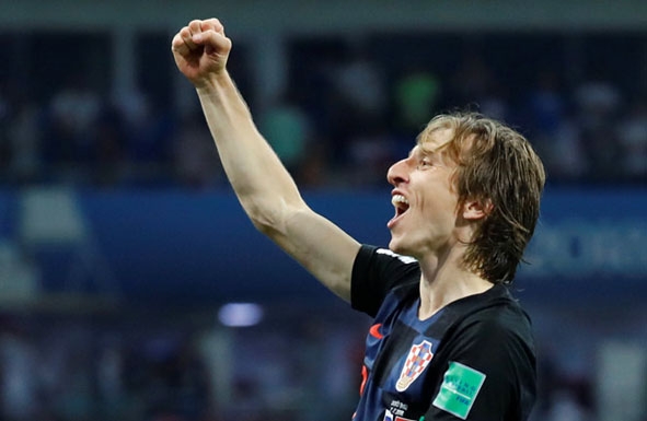 Luka Modric là “linh hồn” trong lối chơi của đội tuyển Croatia,  góp công lớn đưa đội bóng tiến vào  bán kết  World Cup 2018.  
