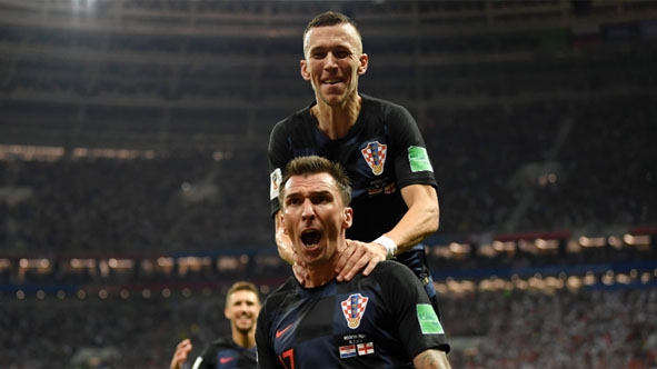 Với bàn thắng “quý hơn vàng” ở hiệp phụ, Mandzukic đã đưa đội tuyển Croatia tiến vào trận chung kết World Cup 2018.  