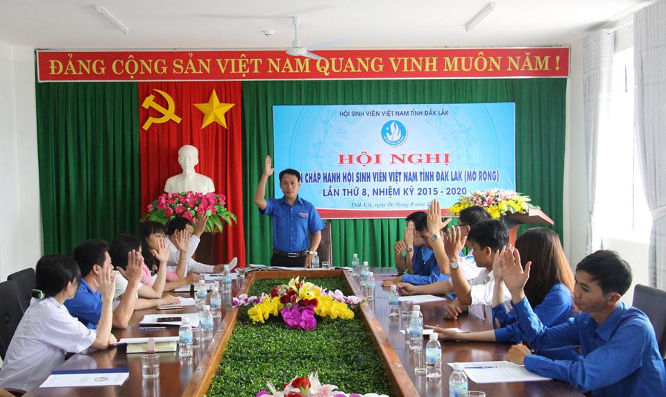 bầu bổ sung 08 đồng chí tham gia Ban Chấp hành Hội sinh viên Việt Nam tỉnh