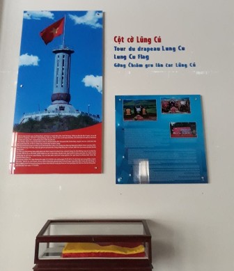 Hình ảnh và hiện vật lá Quốc kỳ được trưng bày, giới thiệu tại Bảo tàng Đắ k Lắ k