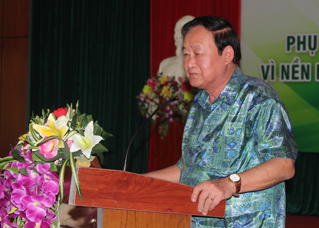 Giáo sư Nguyễn Lân Hùng, Tổng thư ký Hội các ngành sinh học Việt Nam