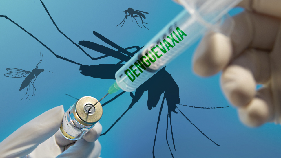 Vắc xin Dengvaxia phòng bệnh sốt xuất huyết.