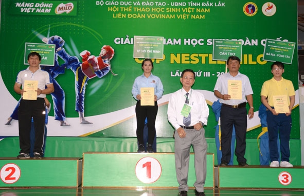 Đoàn Đắk Lắk đoạt giải Nhì toàn đoàn ở khối Tiểu học. 