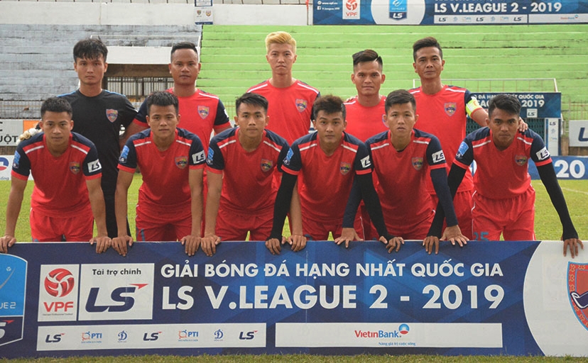 Các cầu thủ Câu lạc bộ bóng đá Đắk Lắk hoàn thành mục tiêu trụ hạng đã đề ra trước mùa giải.