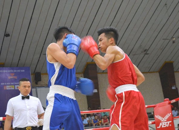 Boxing, môn thể thao thế mạnh của Đắk Lắk. 