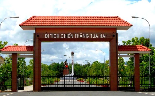 Di tích lịch sử Chiến thắng Tua Hai tại tỉnh Tây Ninh.