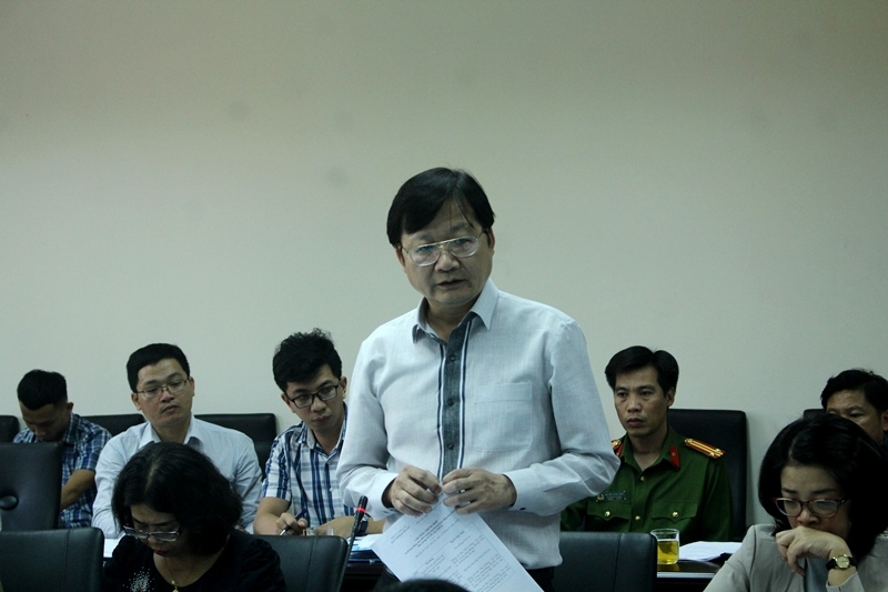 Giám đốc Sở NN-PTNT Nguyễn Hoài Dương phát biểu tại hội nghị