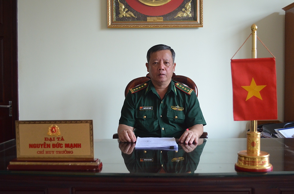 Đại tá Nguyễn Đức Mạnh, Chỉ huy trưởng Bộ đội Biên phòng tỉnh.
