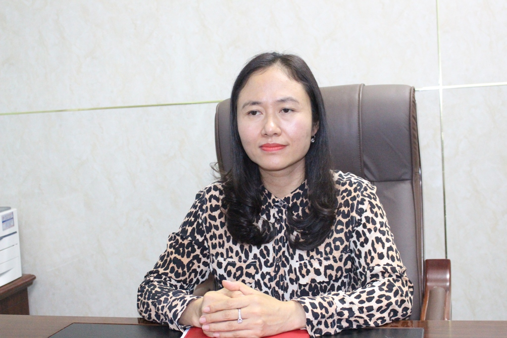 Phó Chủ tịch UBND huyện Krông Pắc Ngô Thị Minh Trinh.