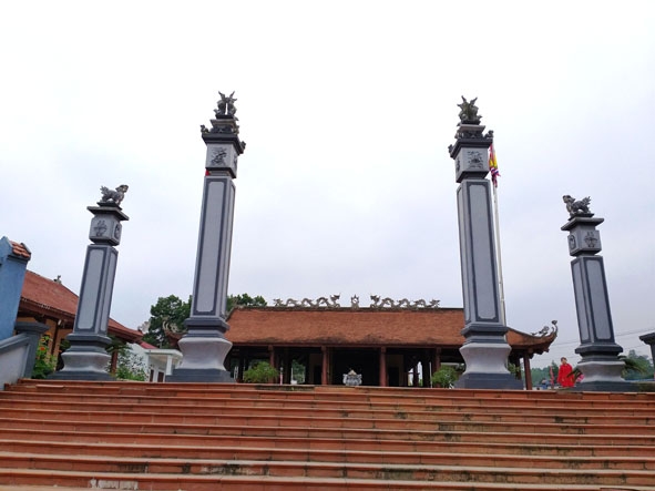 Đình Hương Xạ là không gian thực hành tín ngưỡng thờ cúng Hùng Vương trên đất Phú Thọ.   