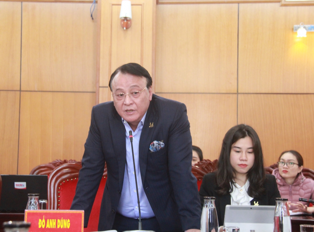Chủ tịch Tập đoàn Tân Hoàng Minh thông tin về dự án của doanh nghiệp