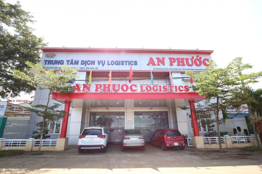 Trụ sở làm việc của Công ty TNHH Vận tải Ô tô An Phước tại 198 Nguyễn Văn Linh, xã Ea Tu, TP. Buôn Ma Thuột -