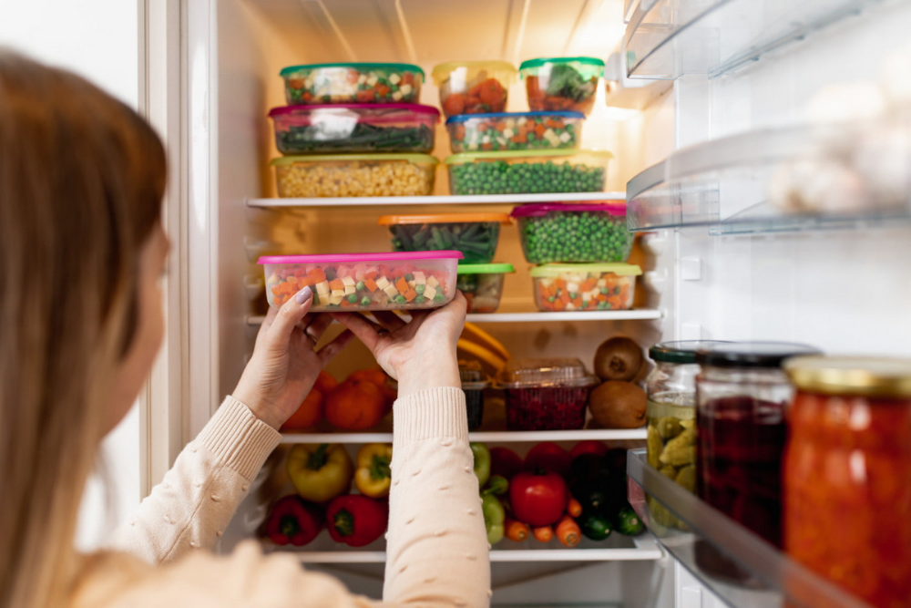 Dự trữ và bảo quản thực phẩm trong tủ lạnh cần đúng cách để bảo đảm an toàn. Ảnh: Internet