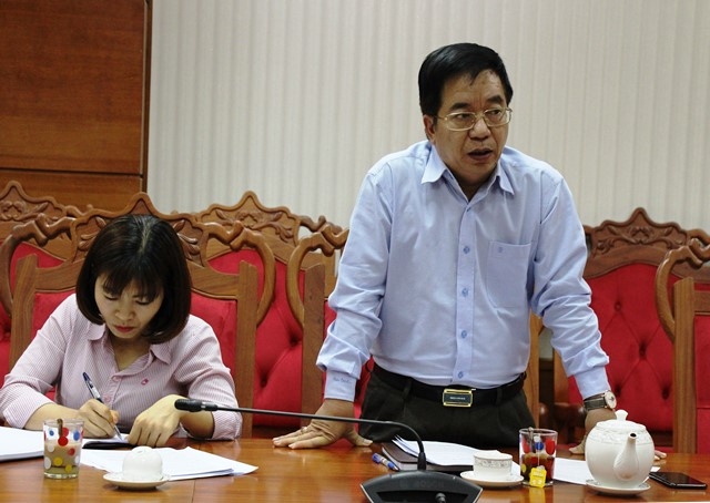 Giám đốc Ngân hàng Nhà nước Việt Nam Chi nhánh Đắk Lắk Tăng Hải Châu thông tin về tình hình tín dụng trên địa bàn tỉnh
