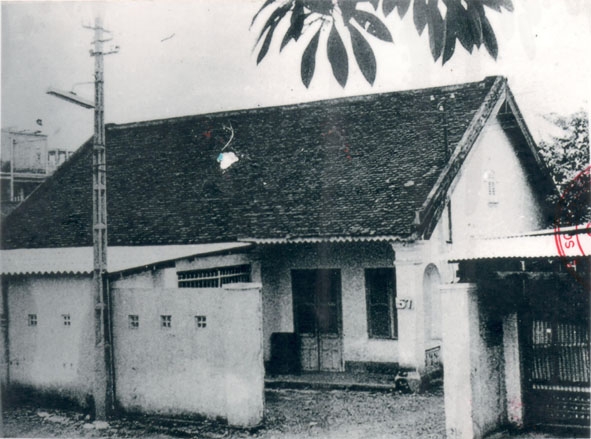 Căn nhà số 57 Lý Thường Kiệt nơi ghi dấu những sự kiện lịch sử trọng đại của cách mạng Đắk Lắk. Ảnh: Bảo tàng Đắk Lắk