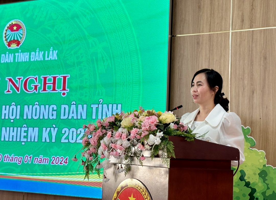 Chủ tịch Hội Nông dân tỉnh