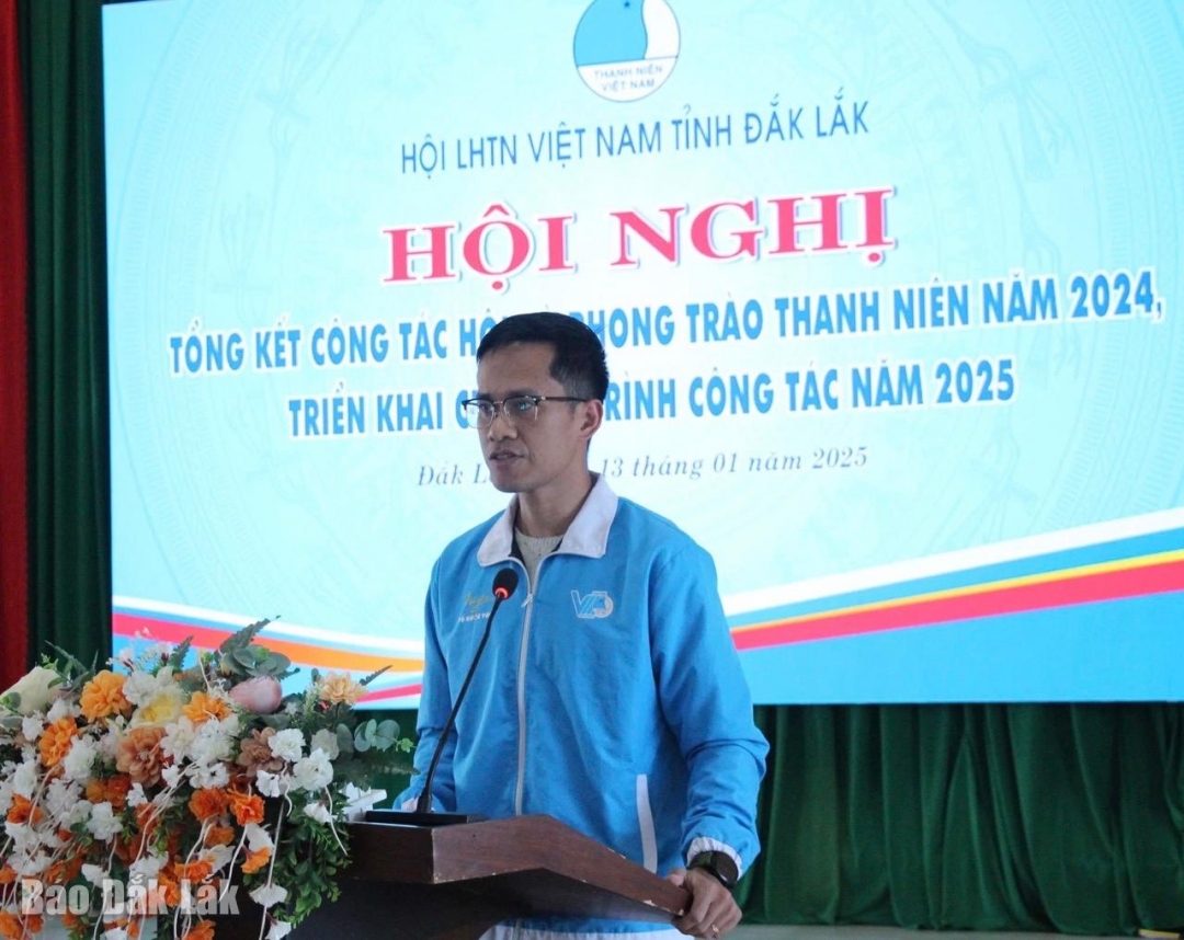 Chủ tịch Hội LHTN Việt Nam tỉnh Y Lê Pas Tơr