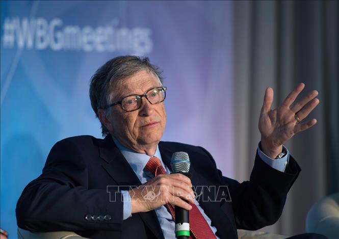 Tỷ phú Bill Gates. Ảnh tư liệu: AFP/TTXVN