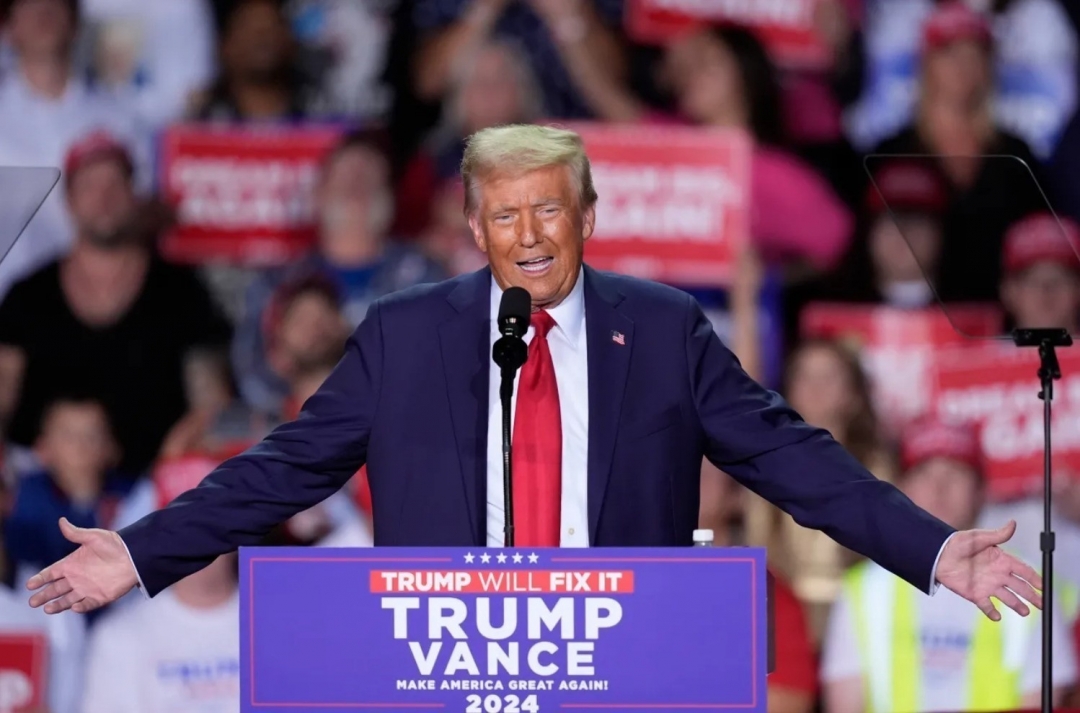 Tổng thống đắc cử Mỹ Donald Trump. Ảnh: AP/TTXVN