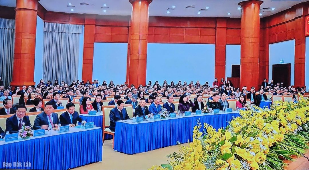 Các đại biểu tham dự hội nghị. (ảnh chụp màn hình)