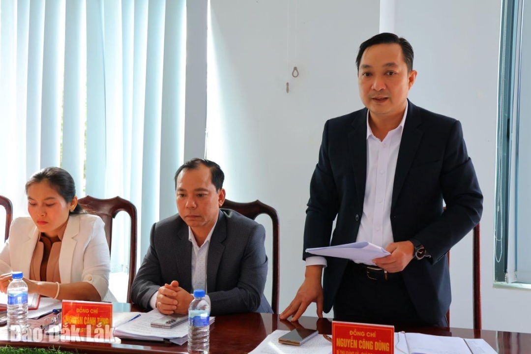 Bí thư Đảng ủy xã Buôn Đôn 