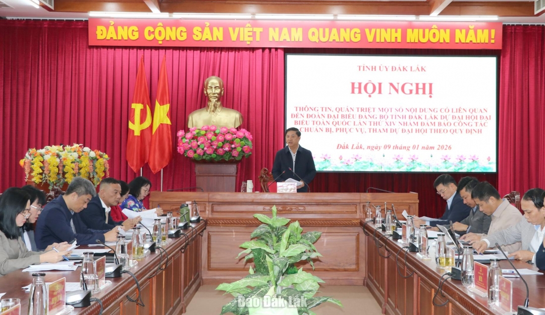Quang cảnh hội nghị.